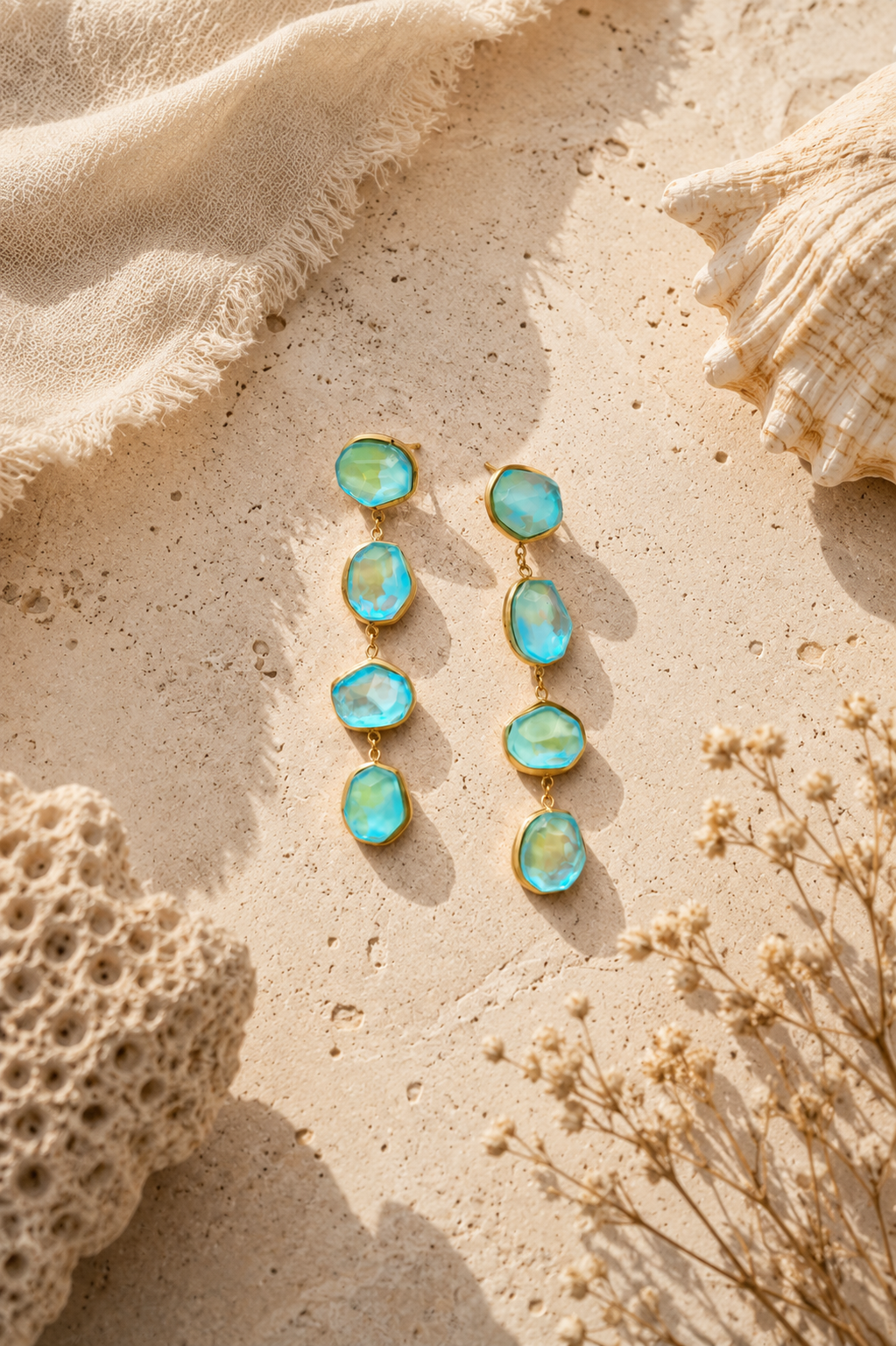 The Capri Tide Earrings by Waverly James