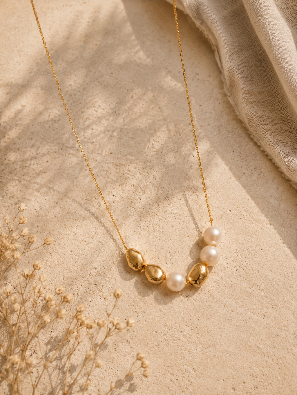 The Church Street Pearl Necklace
