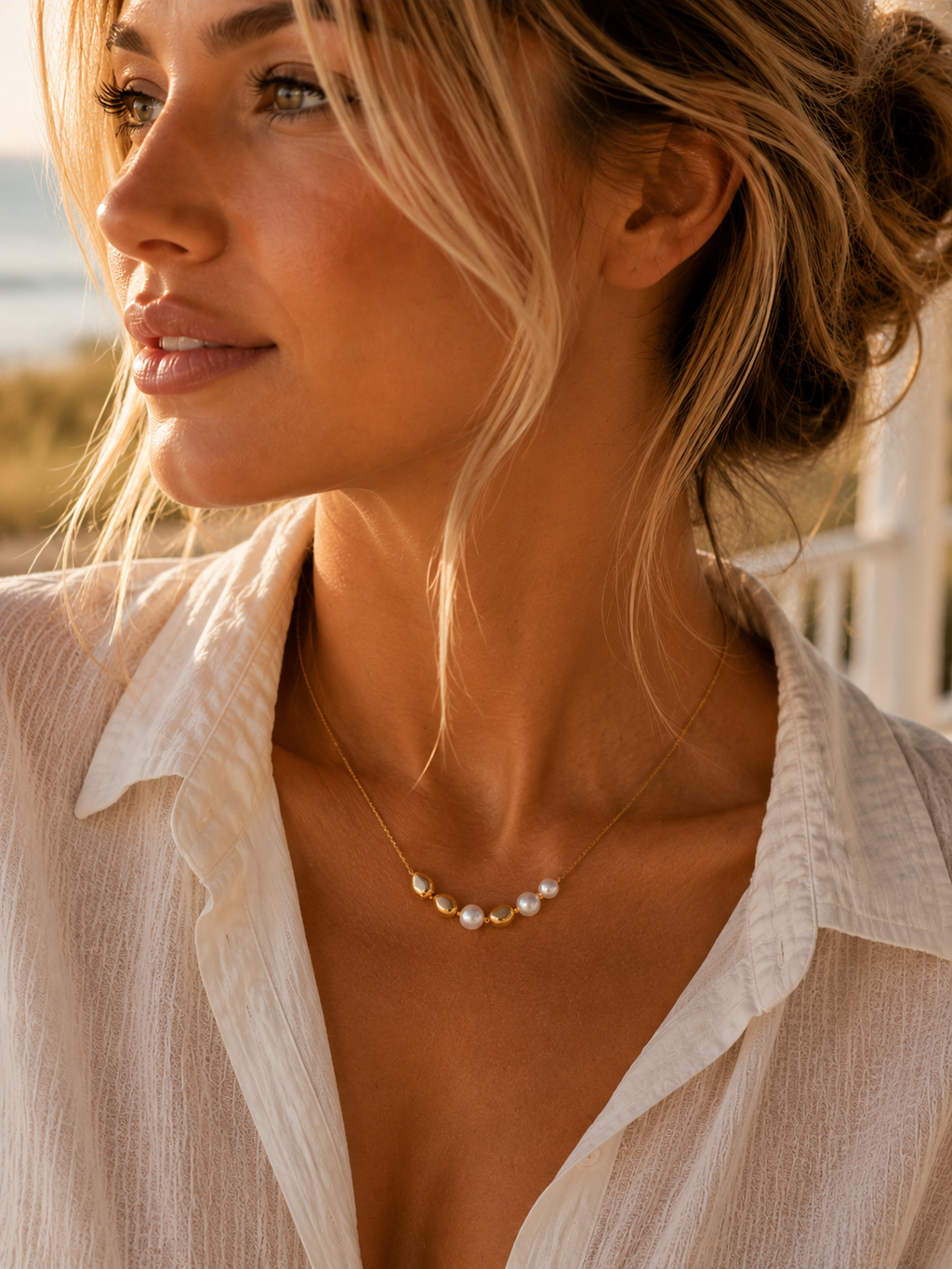 The Church Street Pearl Necklace