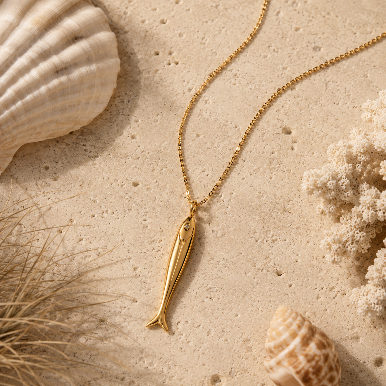 The Driftwood Point Necklace by Waverly James